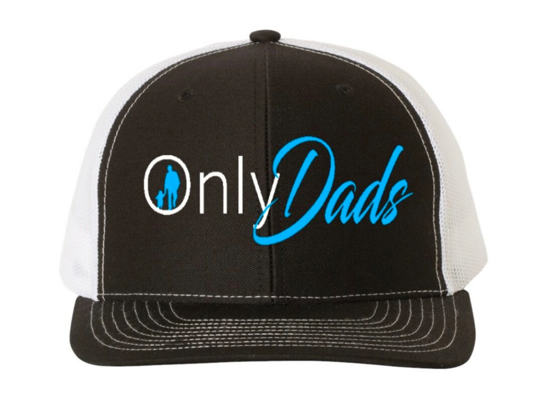 Only Dads Trucker Hat, Embroidered Hat, Custom Hat, Embroidered Hat, 2A ...