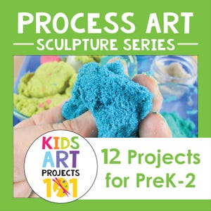 Sculpture Process Art Projects for PreK-2 Homeschool and Elementary Art Activities