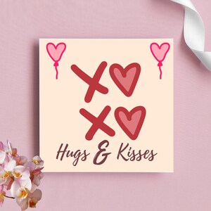 Expresiones Sentidas: Envía Amor y Afecto con Nuestra Tarjeta de Abrazo y Beso, Gestos Románticos, La Tarjeta Perfecta Te Amo