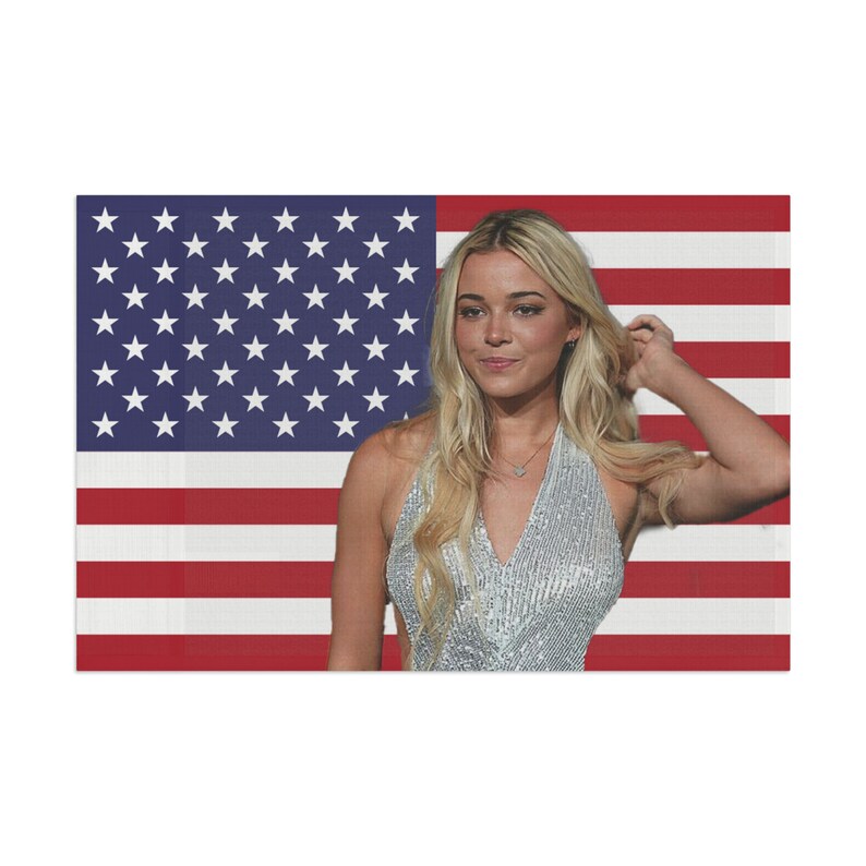 Livvy Dunne Flag/tapestrywall Decorfan Art Etsy
