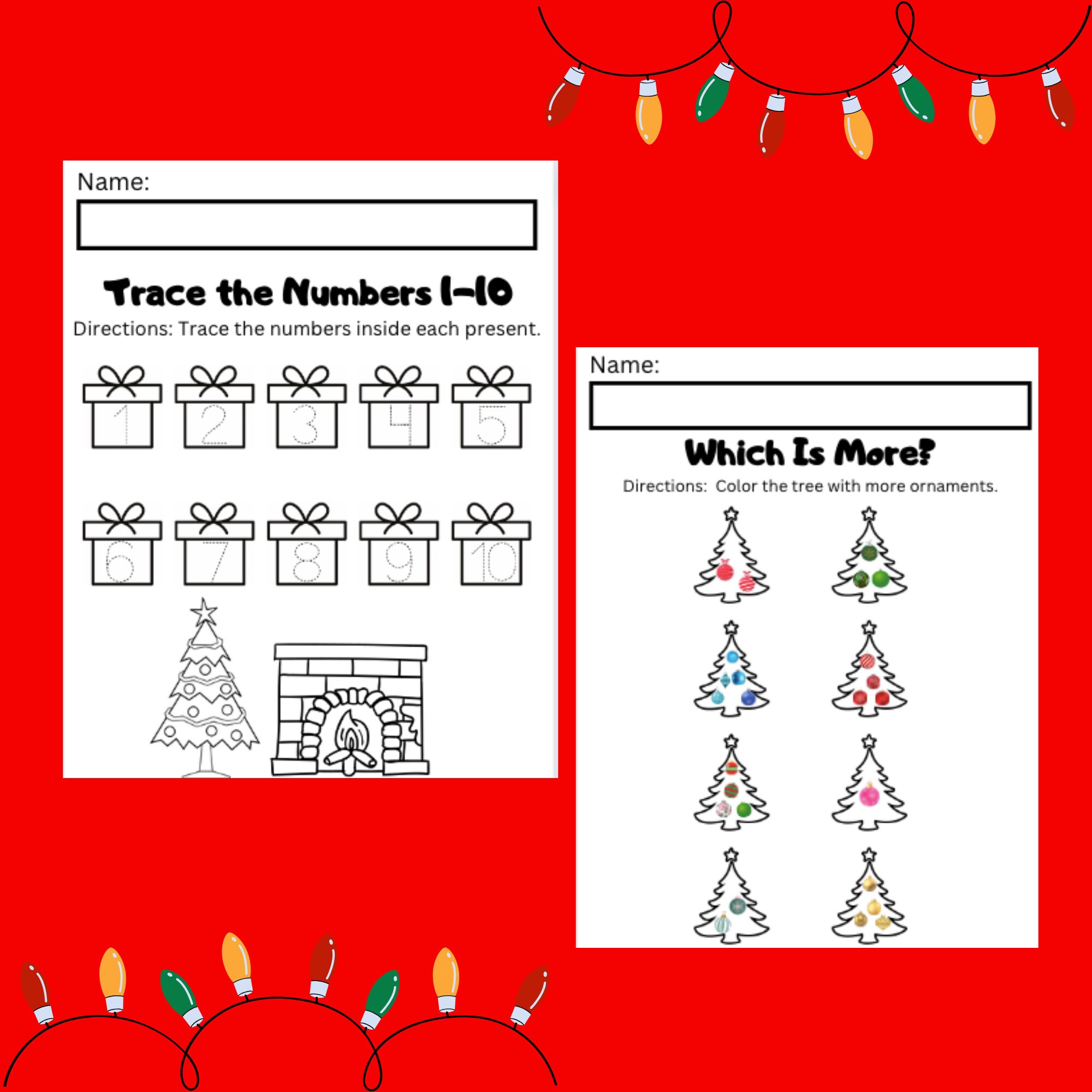 Christmas Activities for Kids, Christmas Activity Digital Download ...
