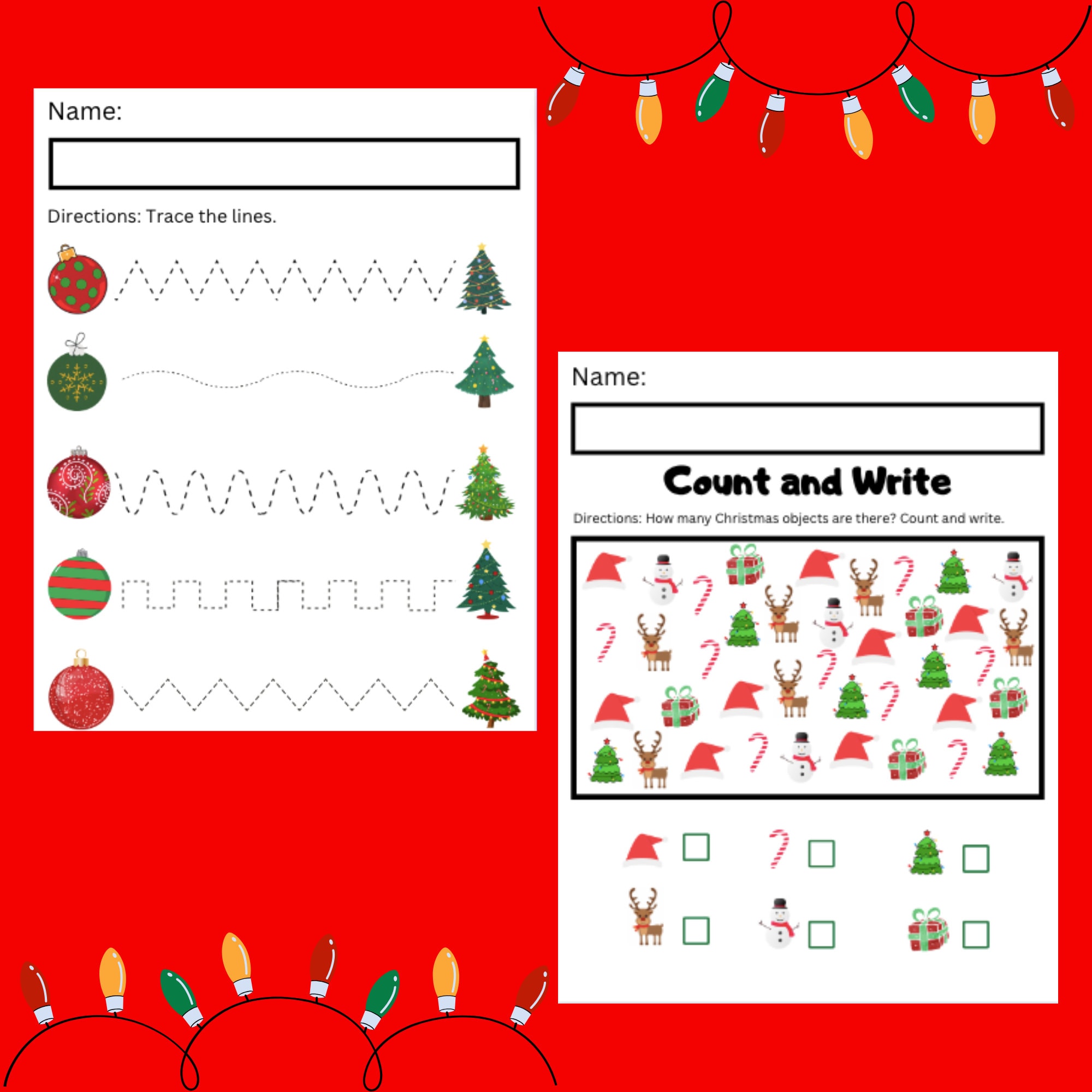 Christmas Activities for Kids, Christmas Activity Digital Download ...