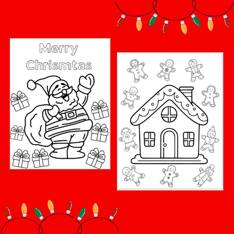 Christmas Coloring Page Christmas - Il 794xN.5588855052 Bm7w 
