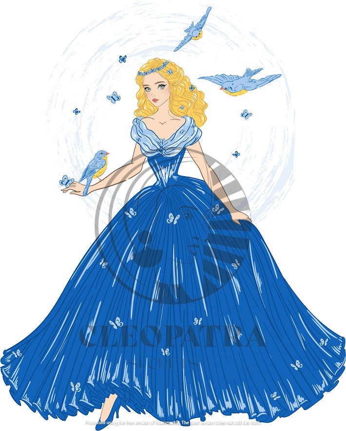 Aurora Blue Dress - Etsy Canada