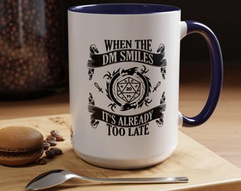 Dungeon Master Mug: Funny RPG Gamer Coffee Mug