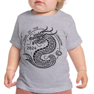 Camiseta Bebé Año del Dragón 2024