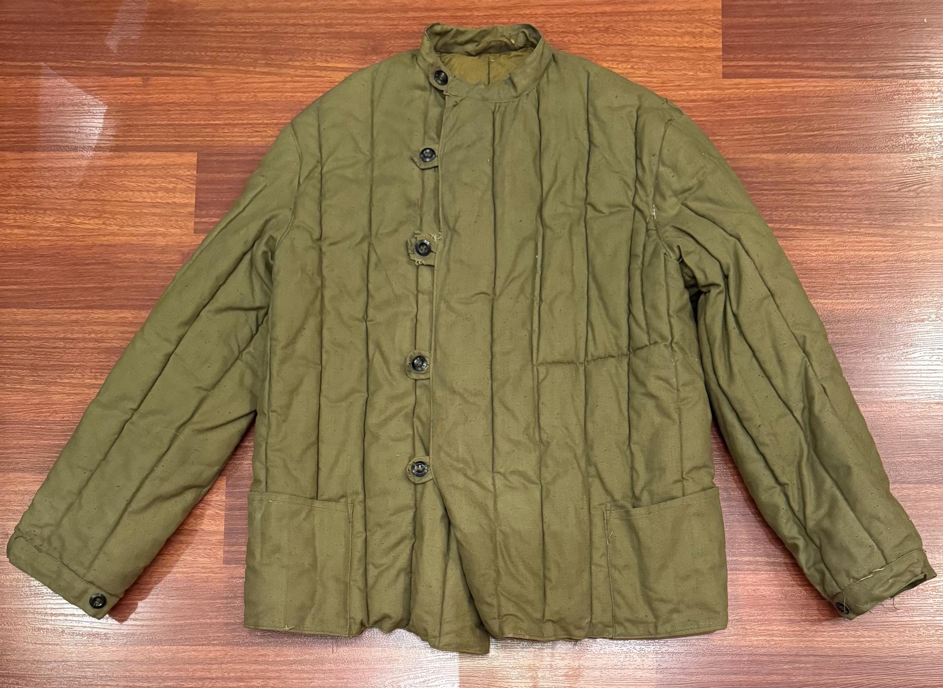 Vintage 70's Soviet Union Military Jacket USSR Army Jacket