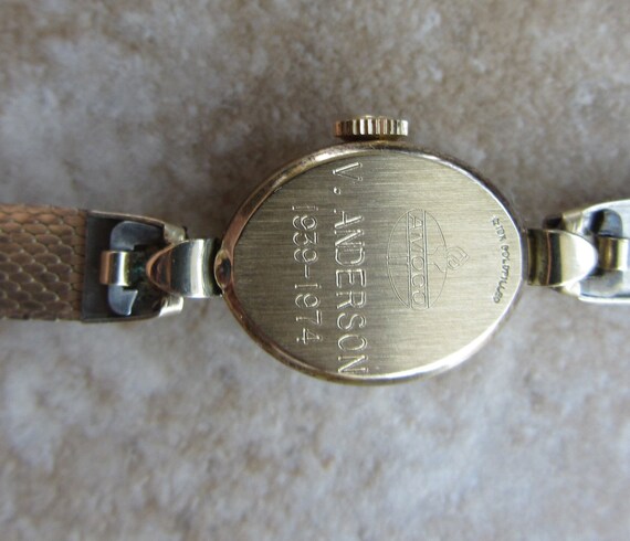 1973 OMEGA Ladies Cocktail Watch 10K Gold Filled … - image 3