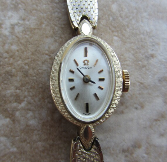 1973 OMEGA Ladies Cocktail Watch 10K Gold Filled … - image 1