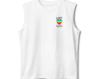 Camiseta del Orgullo, Camiseta sin mangas unisex, Camiseta del Orgullo Gay