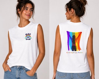 Pride shirt, Unisex Jersey Muscle Tank