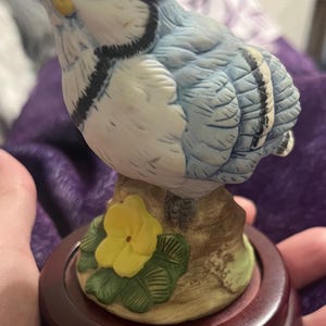 Andrea by Sadek Blue Jay Figurine