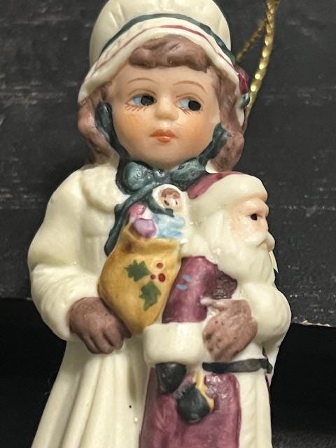 Vintage ~ 1989 Jan Hagara Figurine ~ April ~ #S20510