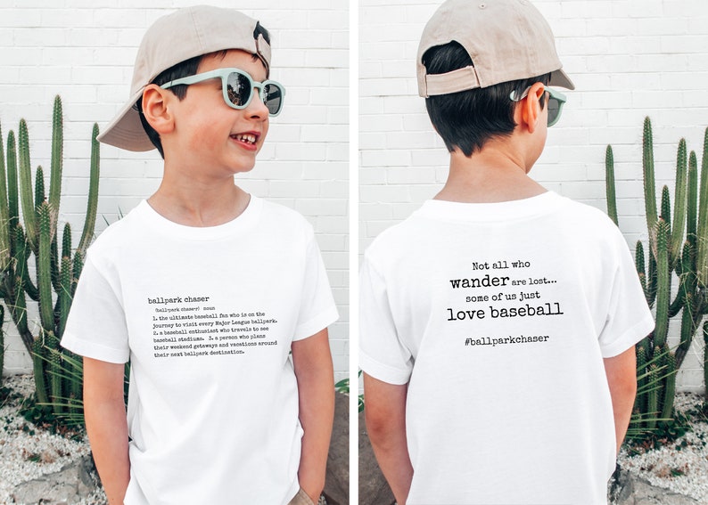 Chaser Def Vibrant Wander Tees Kids Ballpark Chaser Definition Wander Baseball ...