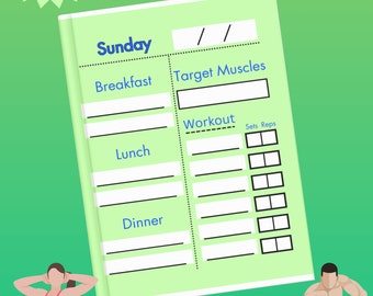 Workout/Diet Combo Planner