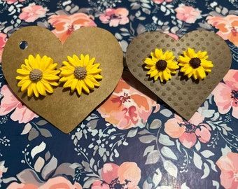 Sunflower Studs