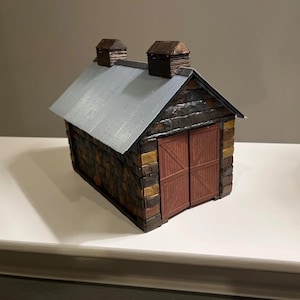 On30 Stone Engine House Kit