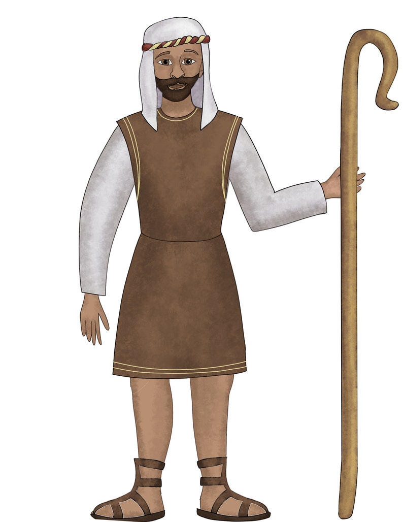 Scripture Paper Dolls Prophets From the Bible and Book of Mormon Etsy