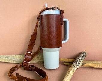 レザー製スタンレー クエンチャーカップ キャリアポーチ、スタンレー