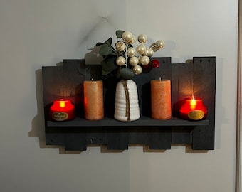 Wood Shelf, Rustic Shelf, Home Décor, Reclaimed Wood, Pallet Shelf