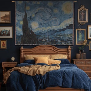 Les Iris Belgian Tapestry: Van Gogh Floral Wall Art (21x18 Inch Les Iris Belgian Tapestry: Van Gogh Floral Wall Art (21x18 Inch