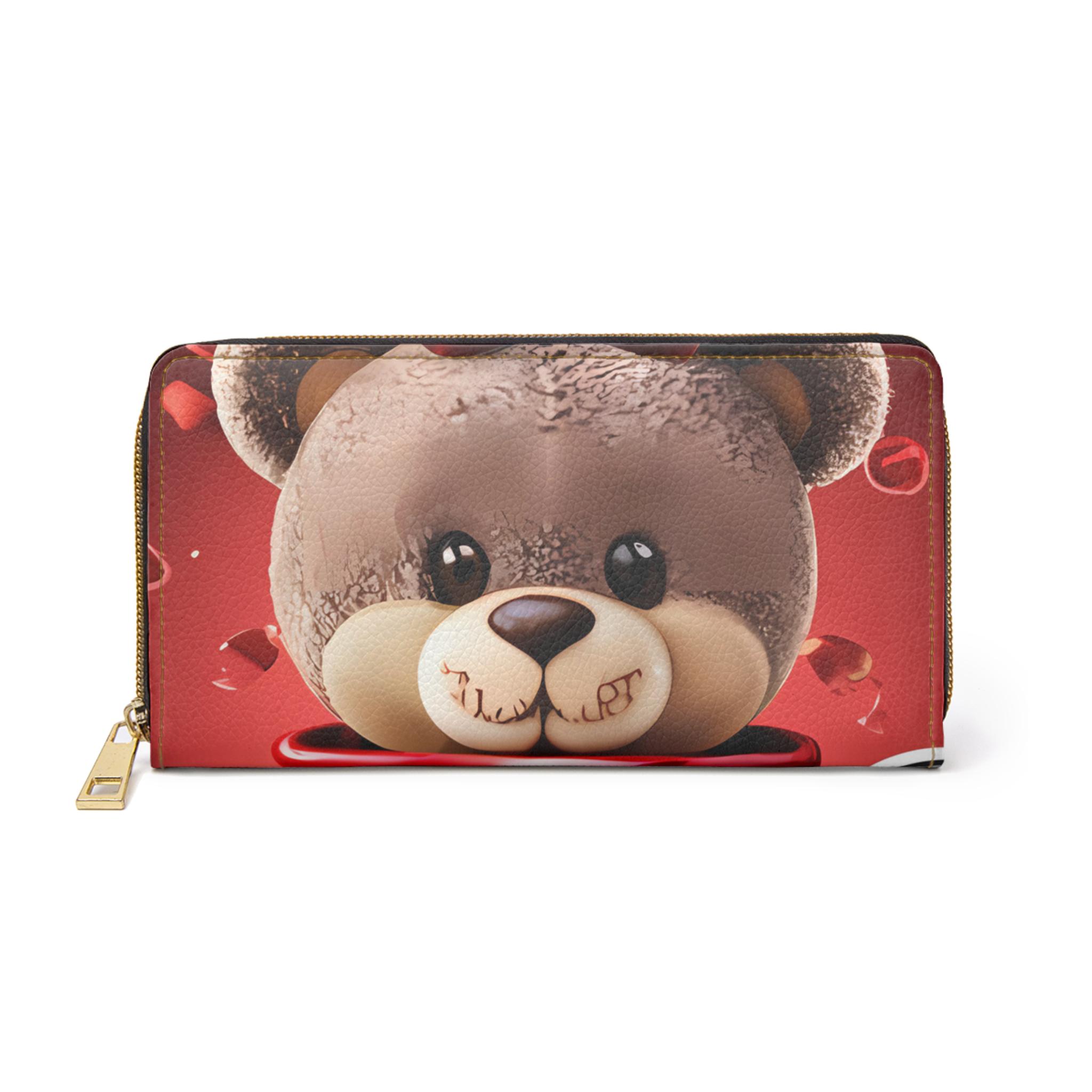 ◇DAKS◇ [DAKS TEDDY] Daks Teddy Bear Card Wallet DCWA5E997W Amazon.com: Small Wallets for Girls Cute Bear Print Wallet