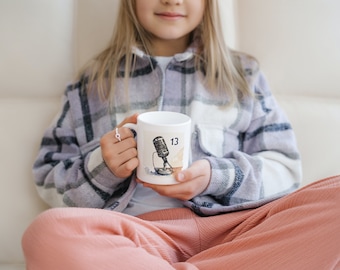 Lucky Singer 13 Music Fan Mug