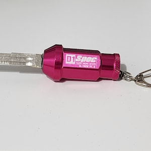 Nissan 300ZX Pink LugNut Blank Key