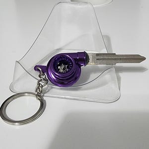 Nissan 300ZX Purple Turbo Blank Key