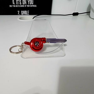 Mazda Miata 96-97 Red Turbo Blank Key