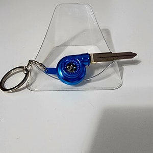 Mazda Miata NA Blue Turbo Blank Key