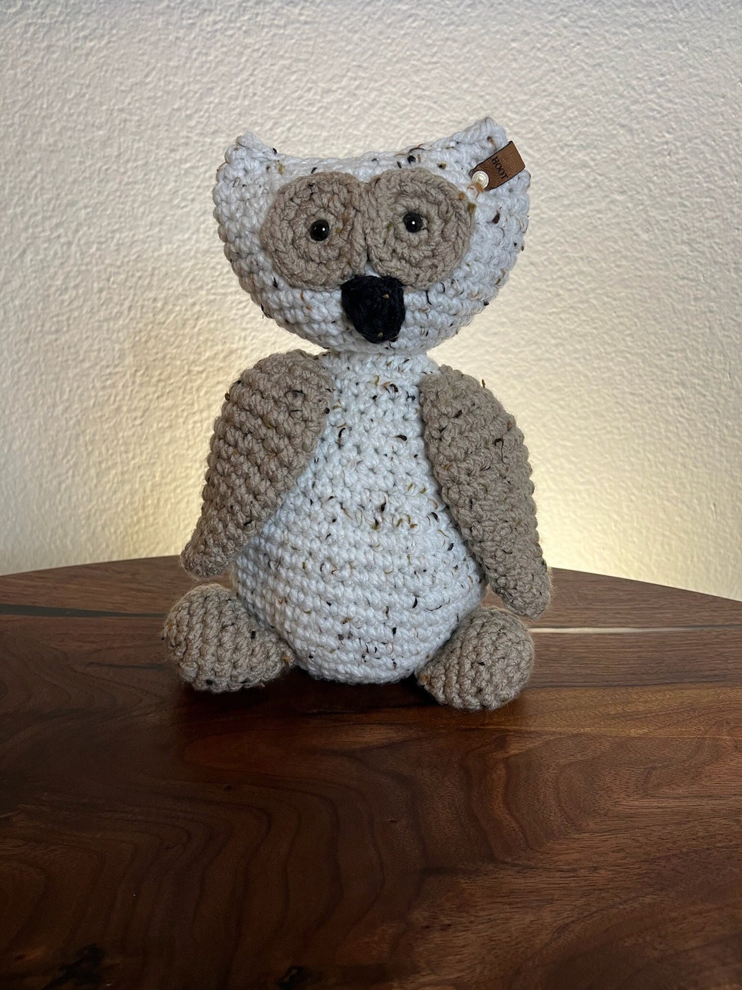 Handmade Crochet Stuffed Animal Owl Owl Stuffed Animal Cute Soft Toy