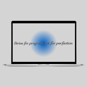 Positive Aura Desktop or Lockscreen Wallpaper | 2024 Digital Downloads suitable for iPad, Tablet, iPhone, Laptop, and More
