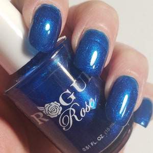 Deep Field - Blue Shimmer Nail Polish