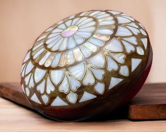 Mother of Pearl Inlaid Handmade Box, Mother of Pearl Gift Box, Mother of Pearl Box, Girlfriend Gift Box