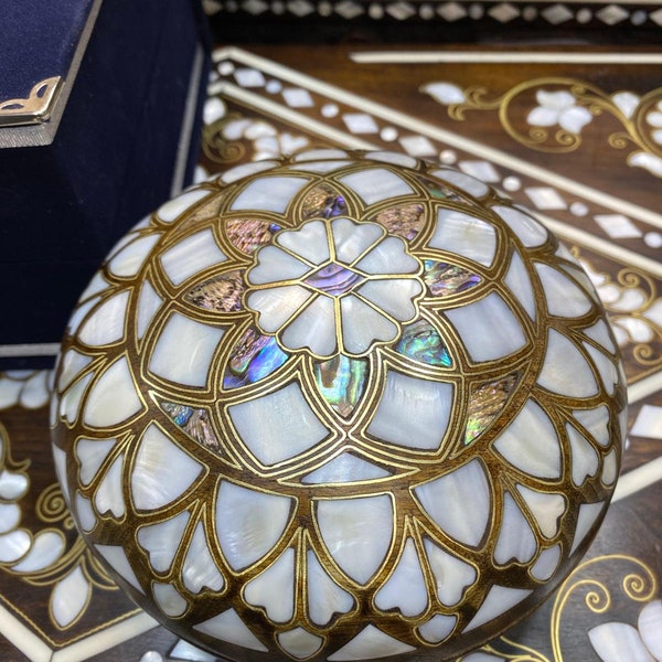 Mother of Pearl Inlaid Handmade Box, Mother of Pearl Gift Box, Mother of Pearl Box, Girlfriend Gift Box