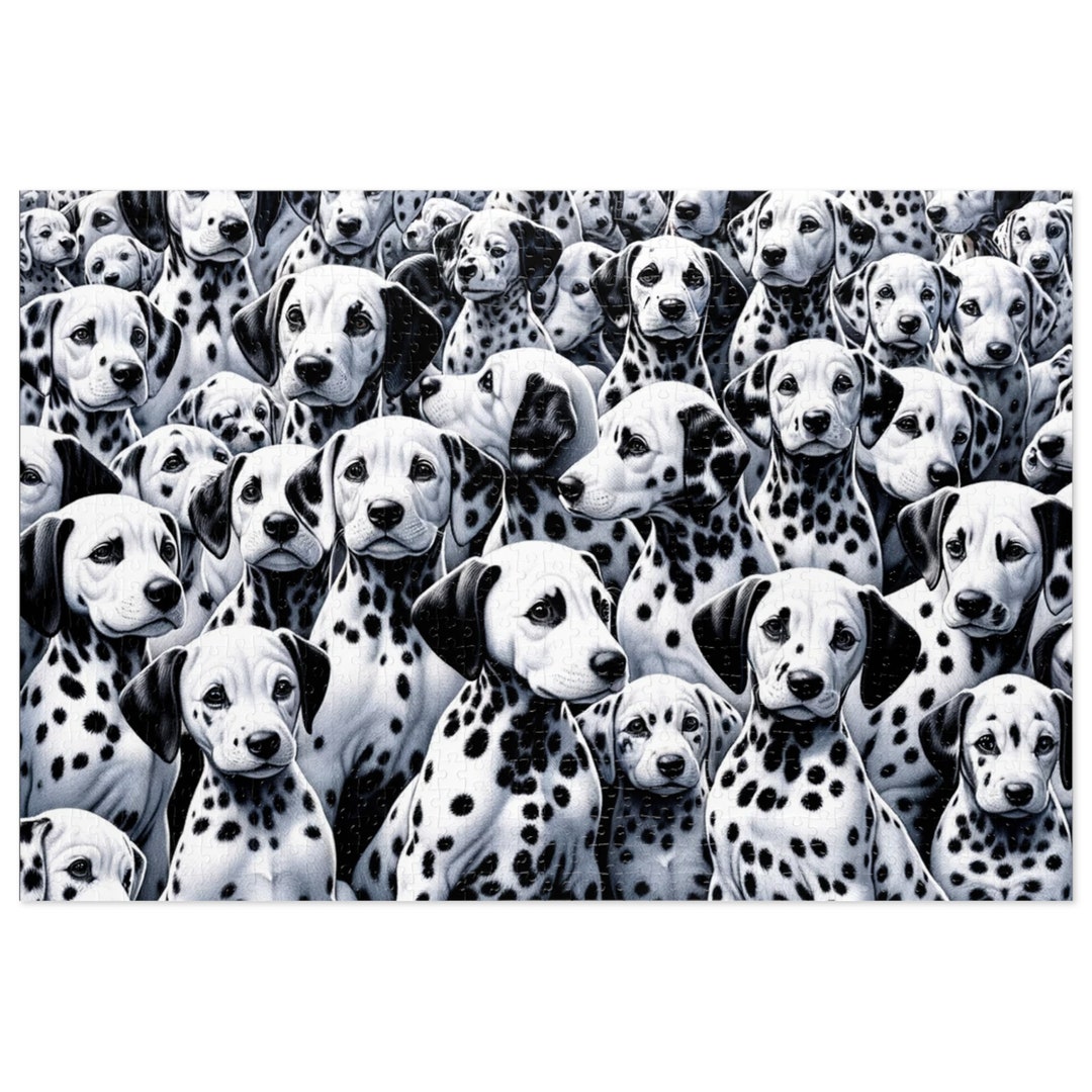 Dalmatian Delight 1000piece Jigsaw Puzzle Etsy