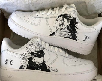 Haga su pedido ahora >>> etsneaker.com/king-104 Jujutsu Kaisen Air Force 1 Custom air force 1 Edición limitada personalizada: regalo perfecto, regalo del día de la madre, Fa