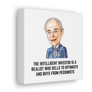 Picture Frame, Ben Graham, Office Decor Value Investor Best Gift Ideas
