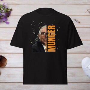 Charlie Munger Fan T-shirt: Stock Market Investing Gift