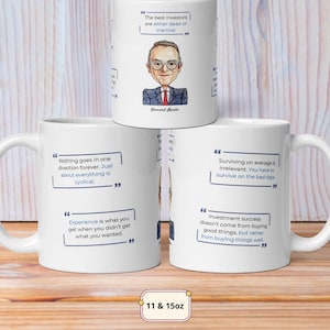 Howard Marks 5x Investing Quotes Coffee Mug - Finance Gift