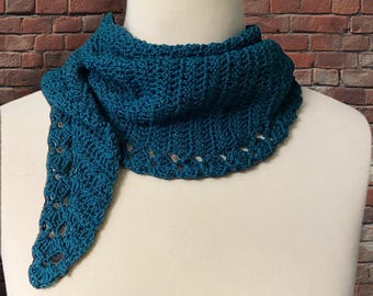 Crochet pattern Mini Shawl Zin German, English