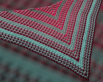 Patrón de crochet tela Sokkelo Alemán Inglés