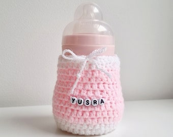 Crochet Baby Bottle Cover