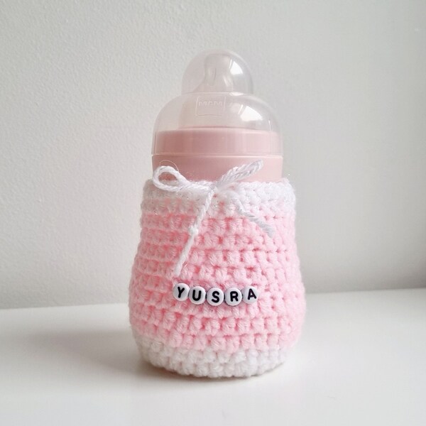 Crochet Baby Bottle Cover