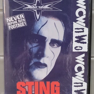 WCW/NWO Superstar Series Sting Unmasked! DVD - Etsy