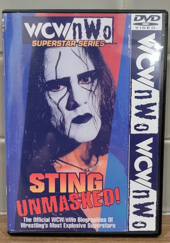 WCW/NWO Superstar Series Sting Unmasked! DVD - Etsy