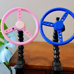 Shopping cart steering wheel - Wagon Accessory Attach Wheel - Shopping grocery cart
