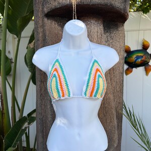 handmade crochet bikini top