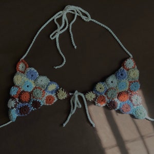 INSTANT DOWNLOAD Pattern Crochet Bikini Bralette Top Tutorial